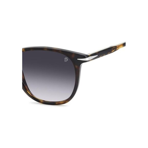 New DAVID BECKHAM Brown Square DB 1160/S 086DG Sunglasses Women - Picture 3 of 4